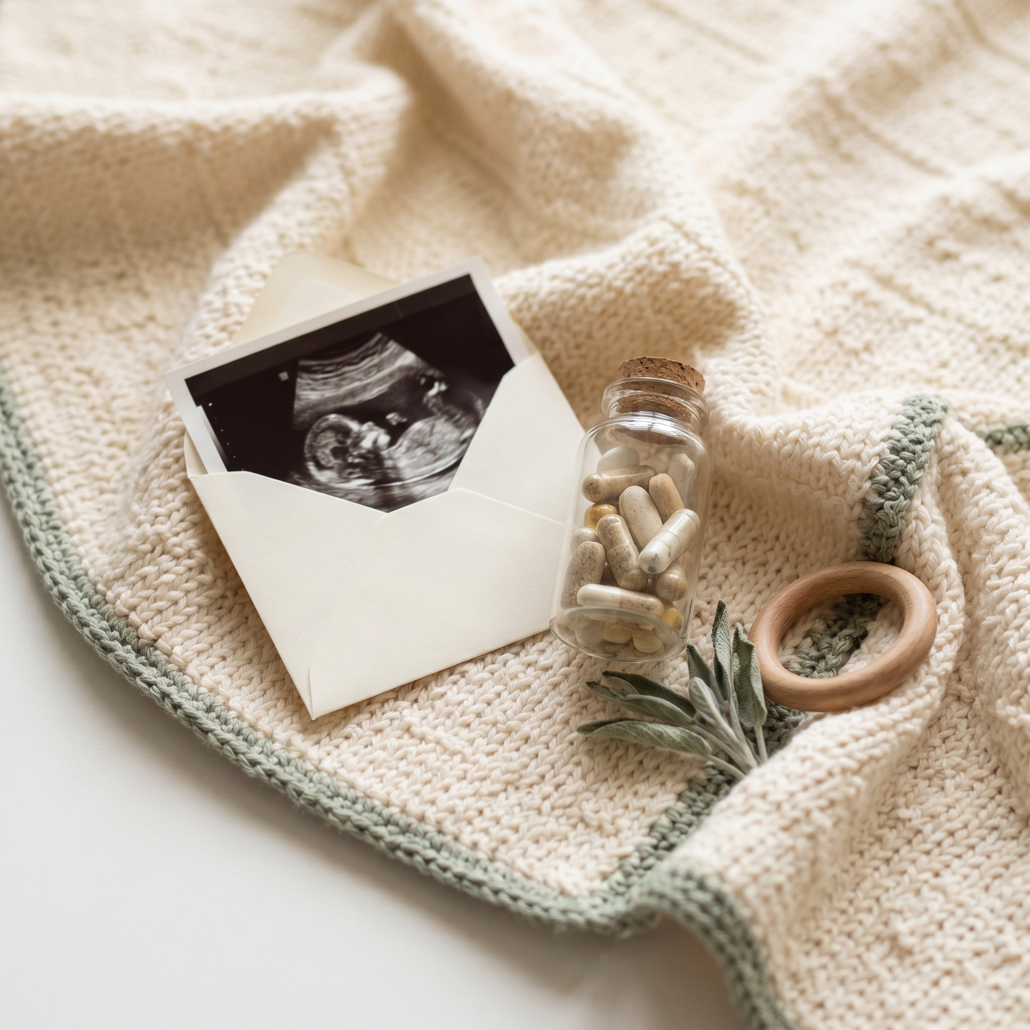 Accessoires de suivi de grossesse stylisés